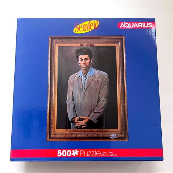 Aquarius Other - Seinfeld Kramer 500 Piece Puzzle NEW
